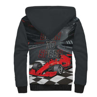 Racing Car 2025 Sherpa Hoodie GP Circuits Born To Speed - Wonder Print Shop