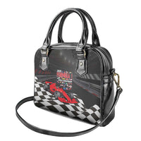 Racing Car 2025 Shoulder Handbag GP Circuits Born To Speed - Wonder Print Shop