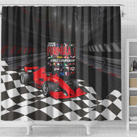 Racing Car 2025 Shower Curtain GP Circuits Born To Speed - Wonder Print Shop