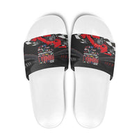Racing Car 2025 Slide Sandals GP Circuits Born To Speed - Wonder Print Shop