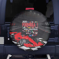 Racing Car 2025 Spare Tire Cover GP Circuits Born To Speed - Wonder Print Shop