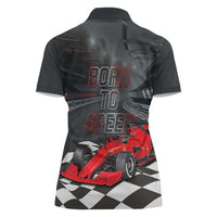 Racing Car 2025 Women Polo Shirt GP Circuits Born To Speed - Wonder Print Shop