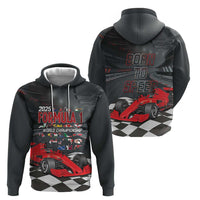 Racing Car 2025 Zip Hoodie GP Circuits Born To Speed - Wonder Print Shop