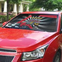 Sundays Are For Formula Racing Auto Sun Shade - Wonder Print Shop