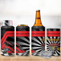 Sundays Are For Formula Racing 4 in 1 Can Cooler Tumbler - Wonder Print Shop