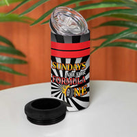 Sundays Are For Formula Racing 4 in 1 Can Cooler Tumbler - Wonder Print Shop