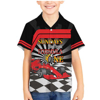 Sundays Are For Formula Racing Family Matching Mermaid Dress and Hawaiian Shirt - Wonder Print Shop