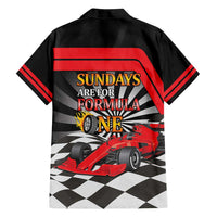 Sundays Are For Formula Racing Family Matching Summer Maxi Dress and Hawaiian Shirt - Wonder Print Shop