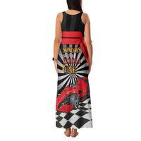 Sundays Are For Formula Racing Family Matching Tank Maxi Dress and Hawaiian Shirt - Wonder Print Shop