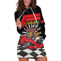 Sundays Are For Formula Racing Hoodie Dress - Wonder Print Shop