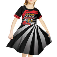 Sundays Are For Formula Racing Kid Short Sleeve Dress - Wonder Print Shop