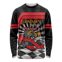 Sundays Are For Formula Racing Long Sleeve Shirt - Wonder Print Shop