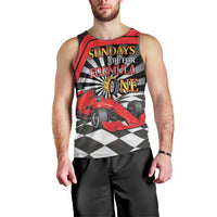 Sundays Are For Formula Racing Men Tank Top - Wonder Print Shop