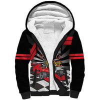 Sundays Are For Formula Racing Sherpa Hoodie - Wonder Print Shop