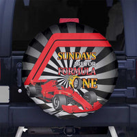 Sundays Are For Formula Racing Spare Tire Cover - Wonder Print Shop
