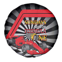 Sundays Are For Formula Racing Spare Tire Cover - Wonder Print Shop