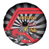 Sundays Are For Formula Racing Spare Tire Cover - Wonder Print Shop