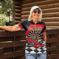 Sundays Are For Formula Racing Women Polo Shirt - Wonder Print Shop