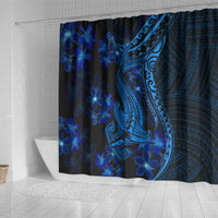 blue-polynesia-shark-tattoo-shower-curtain-with-polynesian-plumeria