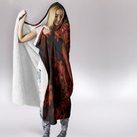 red-polynesia-hooded-blanket-shark-tattoo-with-polynesian-plumeria