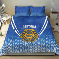 Custom Estonia Football Bedding Set Come One Kalevipojad