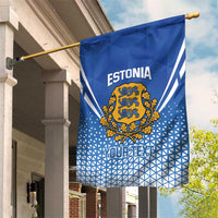 Custom Estonia Football Garden Flag Come One Kalevipojad