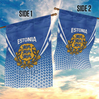 Custom Estonia Football Garden Flag Come One Kalevipojad
