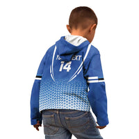 Custom Estonia Football Kid Hoodie Come One Kalevipojad