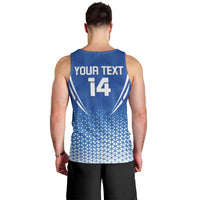 Custom Estonia Football Men Tank Top Come One Kalevipojad