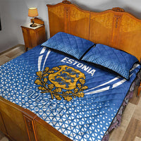 Custom Estonia Football Quilt Bed Set Come One Kalevipojad