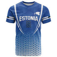 Custom Estonia Football T Shirt Come One Kalevipojad