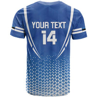 Custom Estonia Football T Shirt Come One Kalevipojad