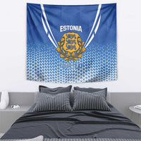 Custom Estonia Football Tapestry Come One Kalevipojad