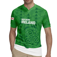 Custom Northern Ireland Rugby Jersey Go Green and White Army