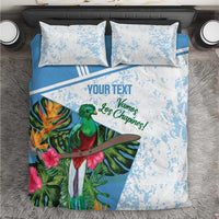 Custom Guatemala Football Bedding Set Vamos Los Chapines!