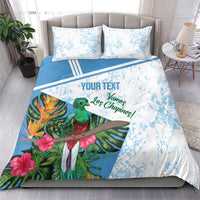 Custom Guatemala Football Bedding Set Vamos Los Chapines!