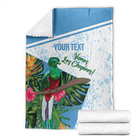 Custom Guatemala Football Blanket Vamos Los Chapines!