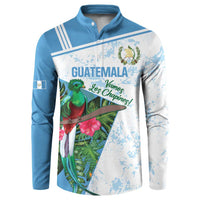 Custom Guatemala Football Button Sweatshirt Vamos Los Chapines! LT14