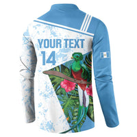 Custom Guatemala Football Button Sweatshirt Vamos Los Chapines! LT14