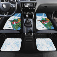 Custom Guatemala Football Car Mats Vamos Los Chapines!