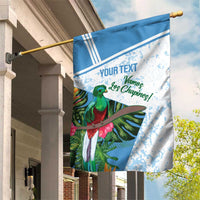 Custom Guatemala Football Garden Flag Vamos Los Chapines!