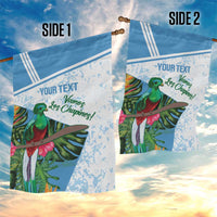 Custom Guatemala Football Garden Flag Vamos Los Chapines!