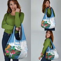 Custom Guatemala Football Grocery Bag Vamos Los Chapines!