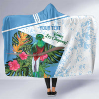 Custom Guatemala Football Hooded Blanket Vamos Los Chapines!