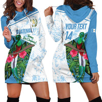 Custom Guatemala Football Hoodie Dress Vamos Los Chapines! LT14