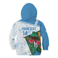 Custom Guatemala Football Kid Hoodie Vamos Los Chapines! LT14