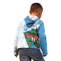 Custom Guatemala Football Kid Hoodie Vamos Los Chapines! LT14