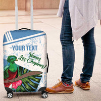 Custom Guatemala Football Luggage Cover Vamos Los Chapines!