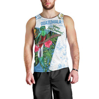 Custom Guatemala Football Men Tank Top Vamos Los Chapines! LT14