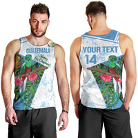 Custom Guatemala Football Men Tank Top Vamos Los Chapines! LT14